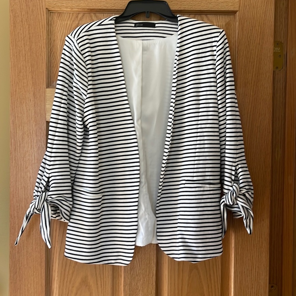 Gibson Open Front Blazer Size M
